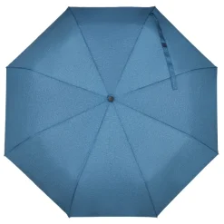 Składany parasol 21” z plastiku z recyklingu automatycznie otwierany / Ciemnoniebieski LT97112-N0010
