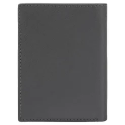 Składany portfel na karty Double B Saffiano Grey / Szary HLE526H