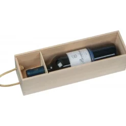 Skrzynka na wino DAVENPORT / Beżowy 373213