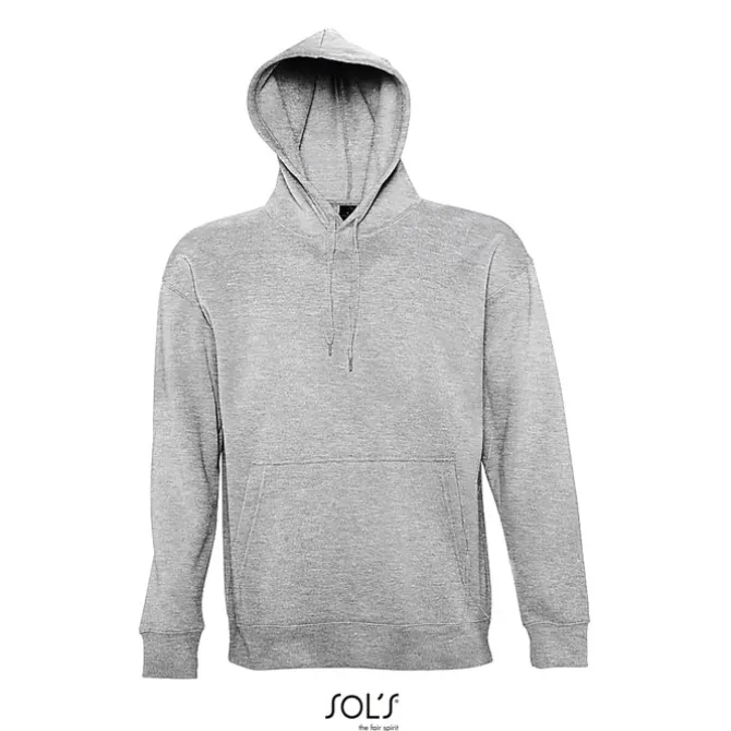 SLAM HOOD SWEATER 320g / Szary melanż S13251-GM-L