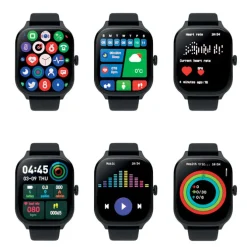 Smartwatch zdrowotny / Czarny MO2271-03
