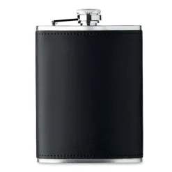 Smukła piersiówka 200 ml / Czarny MO2629-03