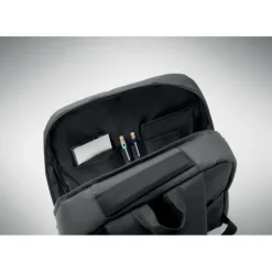 Smukły plecak na laptop 15 cal / Kamienny Szary MO2318-15