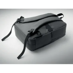 Smukły plecak na laptop 15 cal / Kamienny Szary MO2318-15