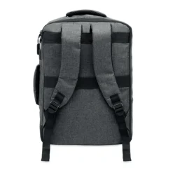 Smukły plecak na laptop 15 cal / Kamienny Szary MO2305-15