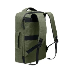 Smukły plecak na laptop 15 cal / Zieleń Wojskowa MO2305-49