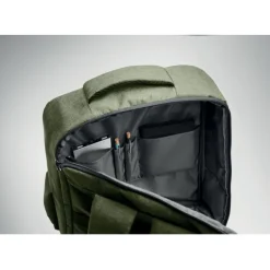 Smukły plecak na laptop 15 cal / Zieleń Wojskowa MO2305-49