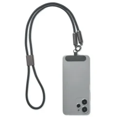 Smycz do telefonu z kablem 60W / Czarny MO2585-03