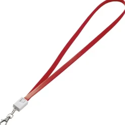 Smycz do transferu danych z micro USB LE PORT / Biały 063906