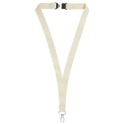 Smycz na klucze z organicznej bawełny / Ecru LT90882-N0054