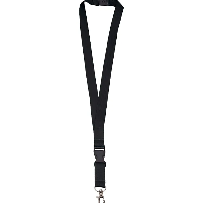 Smycz poliestrowa 20 mm z klamrą i karabińczykiem / Asortyment fluoru / żółty LT90879-N9941
