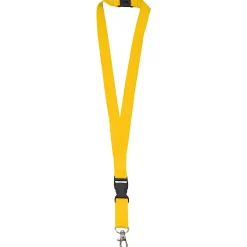 Smycz poliestrowa 20 mm z klamrą i karabińczykiem / PMS 012C LT90879-N9008