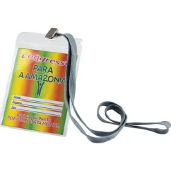 Smycz z etui na identyfikator / Badgeyard / Przezroczysty IP37040999