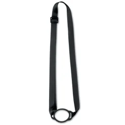 Smycz z uchwytem na kubek 6 cm / Czarny MO2582-03