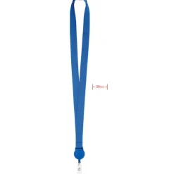 Smycz z wysuwanym uchwytem / Niebieski MO9852-37