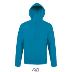 SNAKE sweter z kapturem / Aqua S47101-AQ-XL
