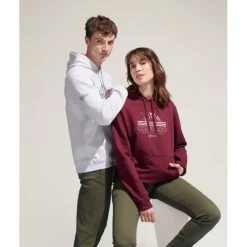 SNAKE sweter z kapturem / Błękitny S47101-SK-S