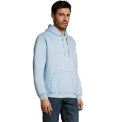 SNAKE sweter z kapturem / Błękitny S47101-SK-S