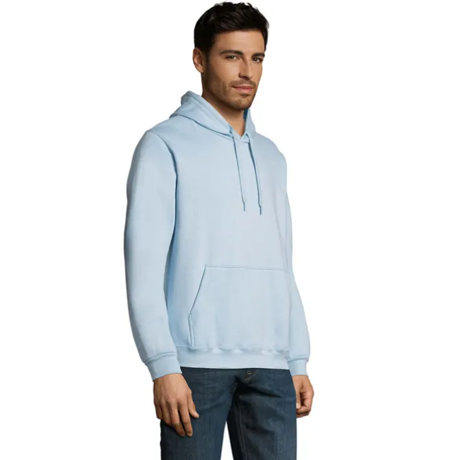 SNAKE sweter z kapturem / Błękitny S47101-SK-S