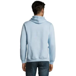 SNAKE sweter z kapturem / Błękitny S47101-SK-L