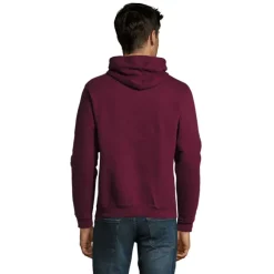 SNAKE sweter z kapturem / Burgundy S47101-BG-S