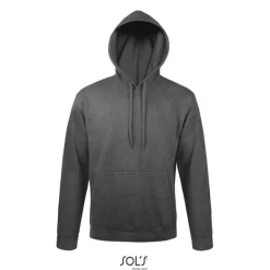 SNAKE sweter z kapturem / Charcoal melange S47101-CE-XS