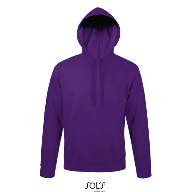 SNAKE sweter z kapturem / Dark purple S47101-DA-XS