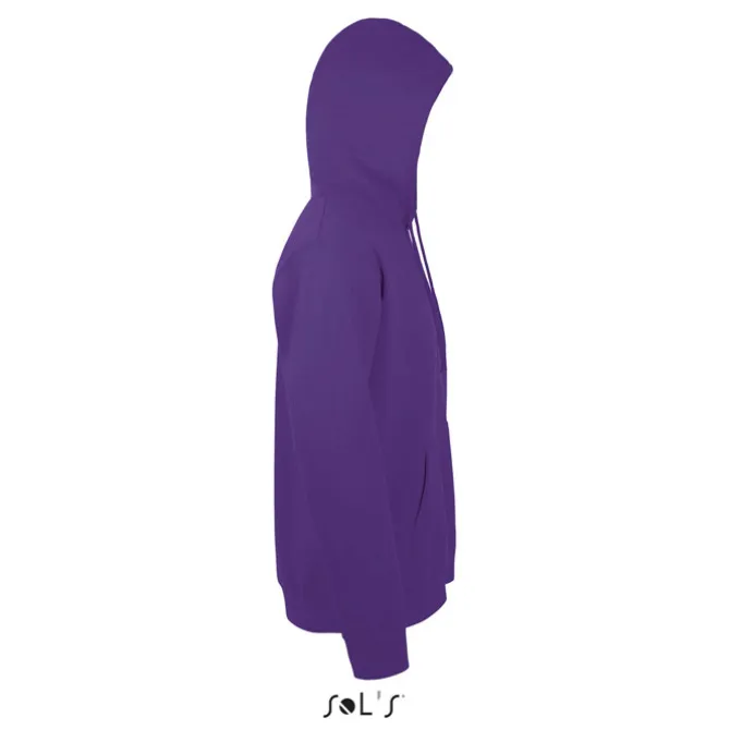 SNAKE sweter z kapturem / Dark purple S47101-DA-3XL