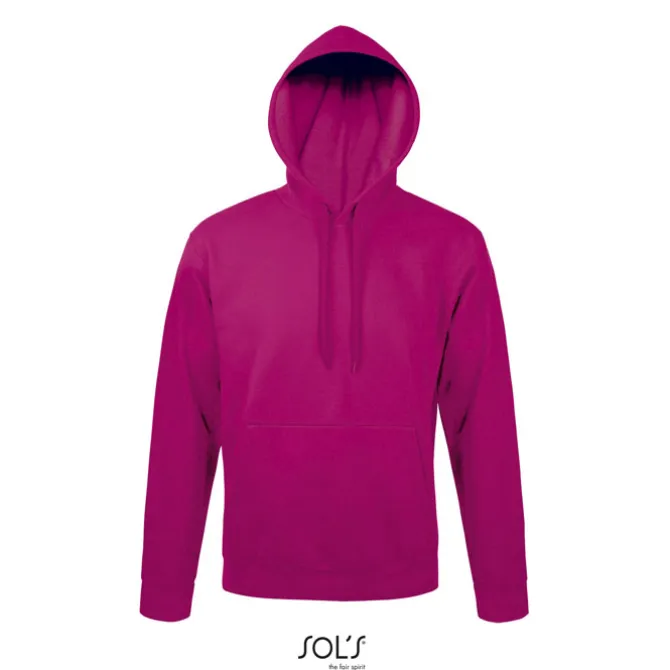 SNAKE sweter z kapturem / Fuchsia S47101-FU-XXL