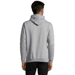 SNAKE sweter z kapturem / Grey melange S47101-GY-XXL