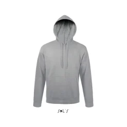 SNAKE sweter z kapturem / Grey melange S47101-GY-3XL