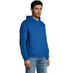 SNAKE sweter z kapturem / Niebieski S47101-RB-S