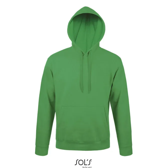 SNAKE sweter z kapturem / Zielony S47101-KG-M