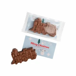 Słodycze Reklamowe Advert Card - Czekoladka Christmas Express / Wielokolorowy S0531C/XM