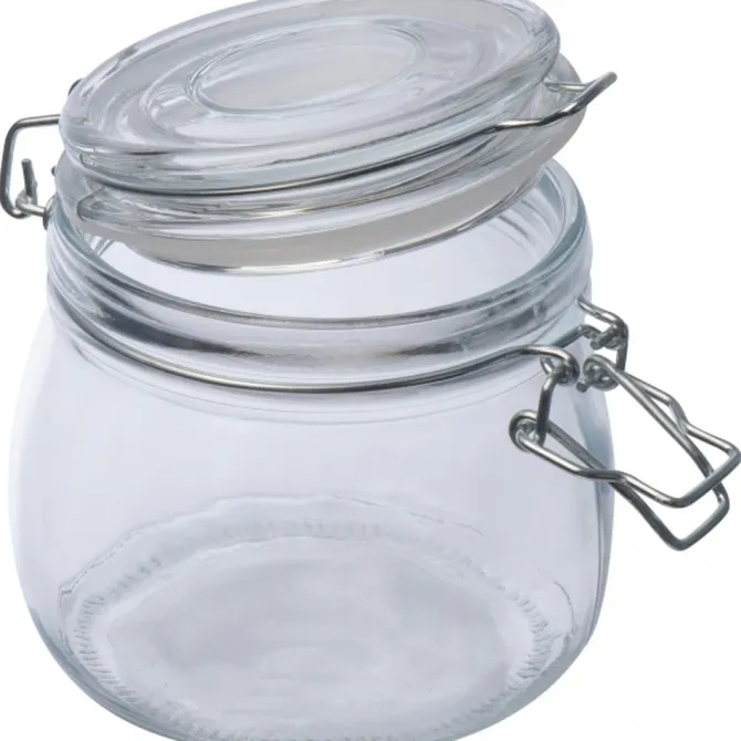Słoik szklany 400 ml CORDULA / Przeźroczysty 8262466