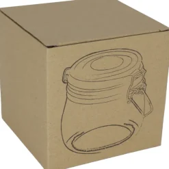 Słoik szklany 400 ml CORDULA / Przeźroczysty 8262466