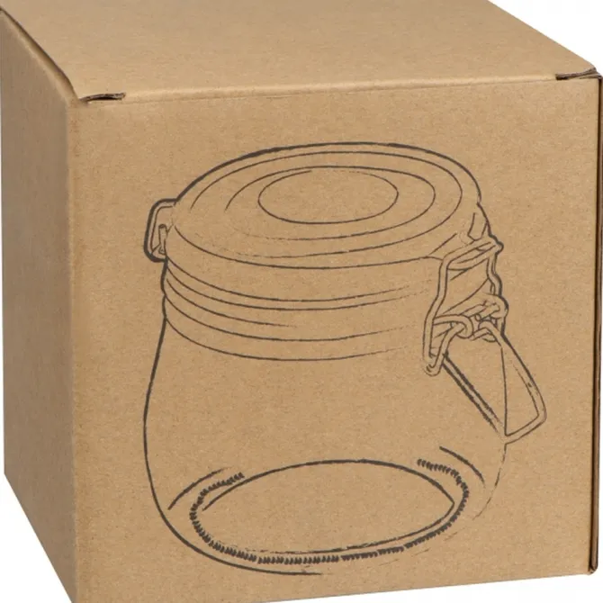 Słoik szklany 400 ml CORDULA / Przeźroczysty 8262466