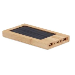Solarny powerbank 4000 mAh / Drewna MO6509-40