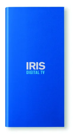 Solarny power bank 8000 mAh / Niebieski MO9051-37