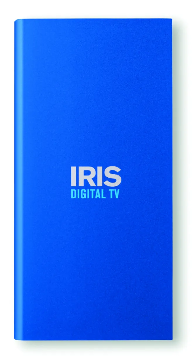 Solarny power bank 8000 mAh / Niebieski MO9051-37