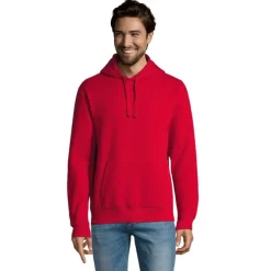 SPENCER męska bluza 280g / Czerwony S02991-RD-XL