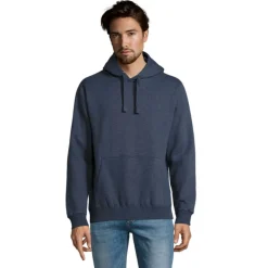 SPENCER męska bluza 280g / Melanż Denim S02991-HD-XL