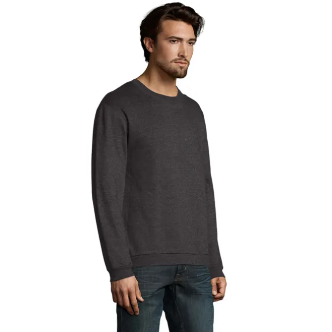 SPIDER Męska bluza 260g / Charcoal melange S01168-CE-XXL