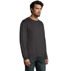 SPIDER Męska bluza 260g / Charcoal melange S01168-CE-3XL