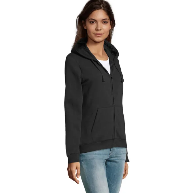 SPIKE HOOD Damskie 280gr / Czarny / Czarny opal S03106-BK-XXL
