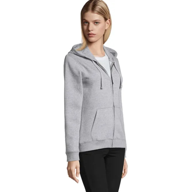 SPIKE HOOD Damskie 280gr / Grey melange S03106-GY-M