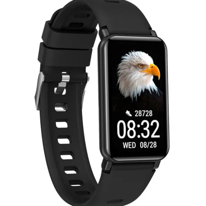 Sportowa inteligentna opaska z GPS Prixton AT806 / Czarny 2PA15090