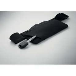 Sportowa saszetka 600D RPET / Czarny MO2945-03