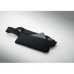 Sportowa saszetka 600D RPET / Czarny MO2945-03
