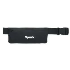 Sportowa saszetka 600D RPET / Czarny MO2945-03